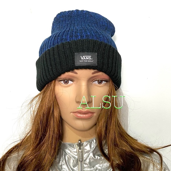 Vans Other - VANS Patterned Cuff Beanie Unisex  Blue Hat